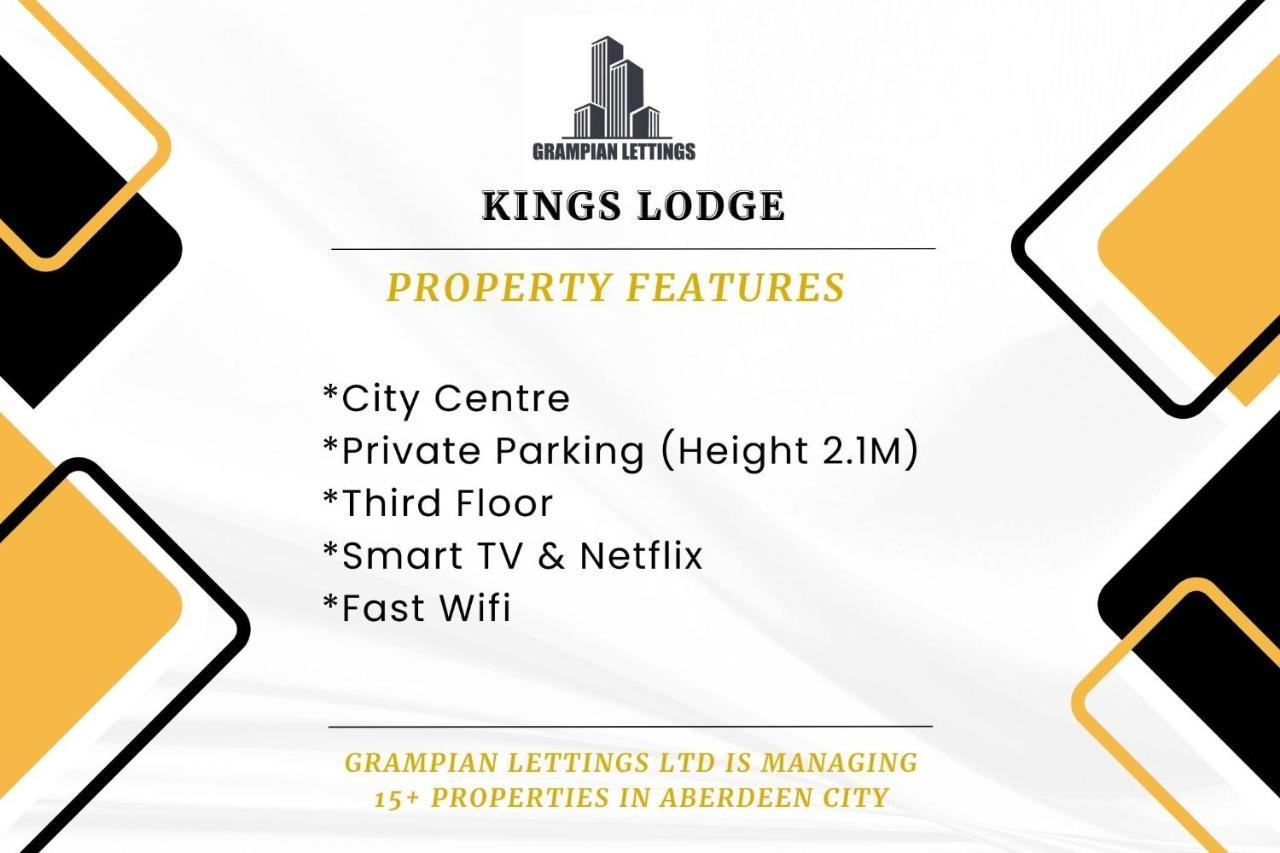Kings Lodge - Grampian Lettings Ltd Aberdeen Exterior foto